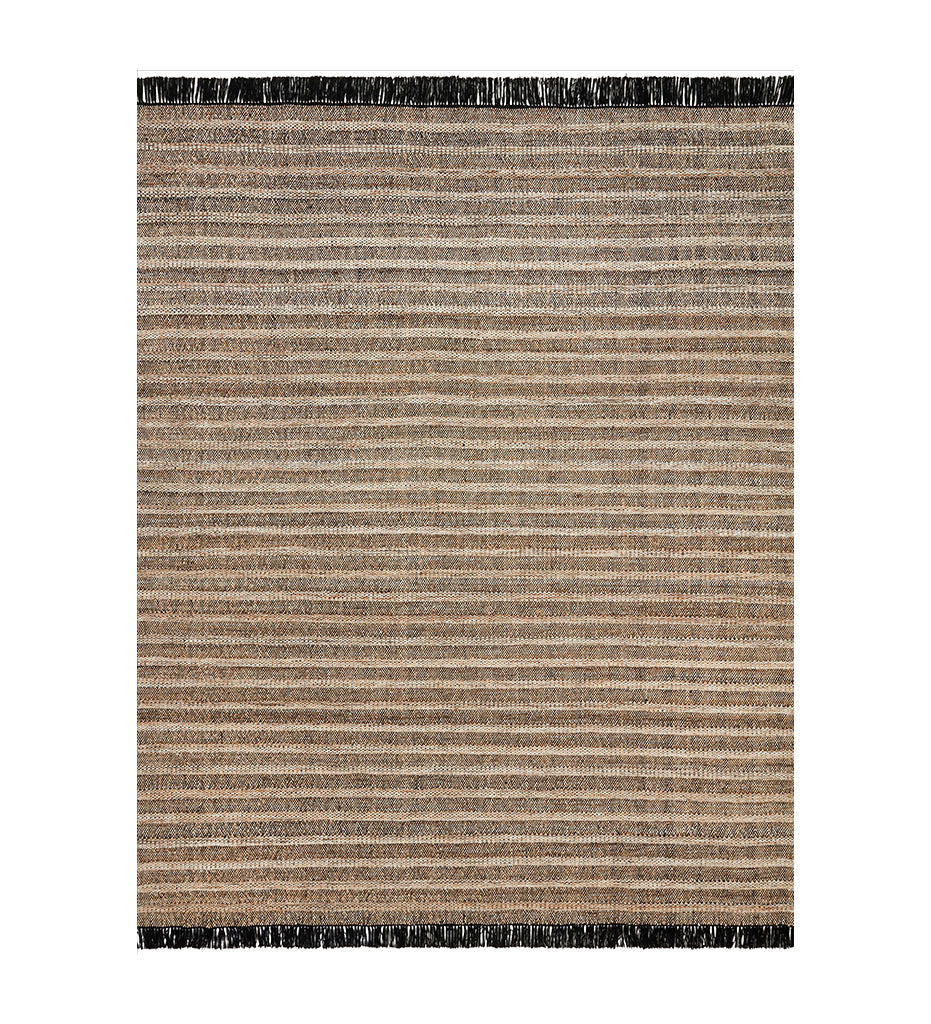 REY-01 Camel / Black Indoor / Outdoor Rug