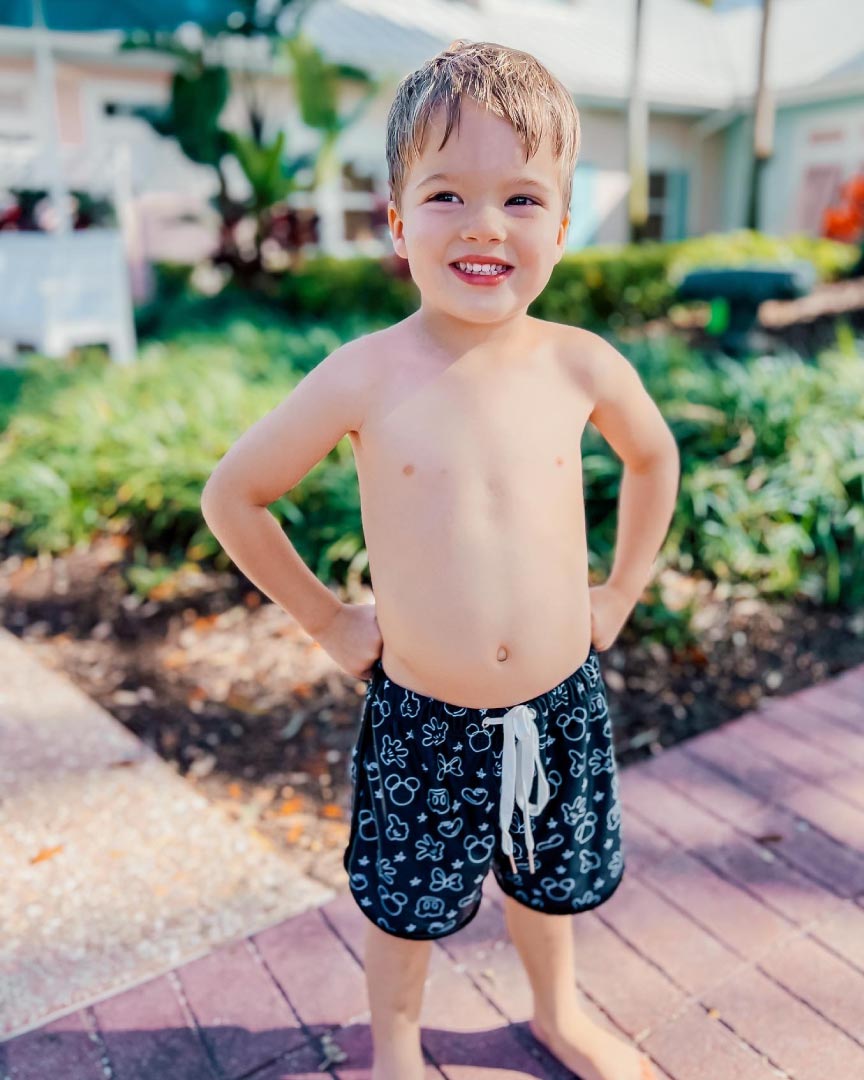 Sketch Swim Trunks - Boys'