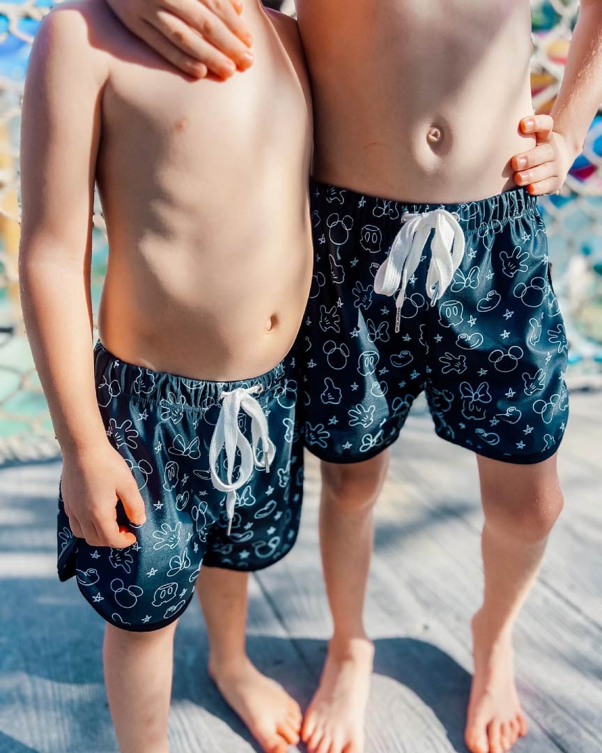 Sketch Swim Trunks - Boys'