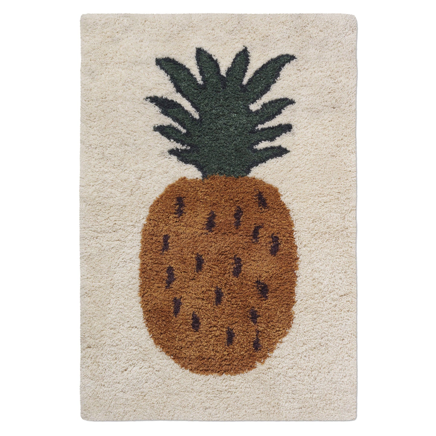 Fruiticana Tufted Rug: Large - 70.9" + Pineapple