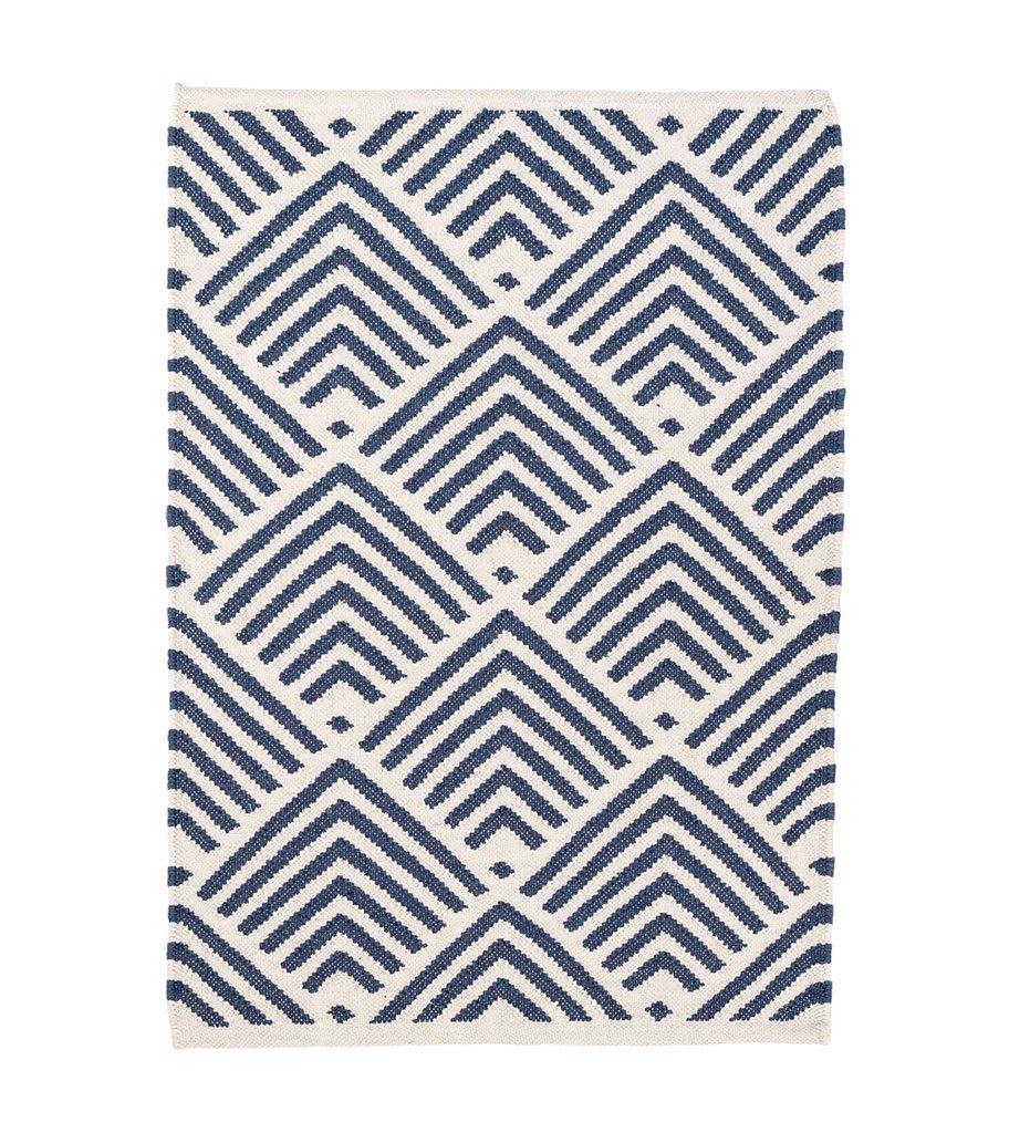 Dash and Albert Cleo Navy Indoor/Outdoor Rug