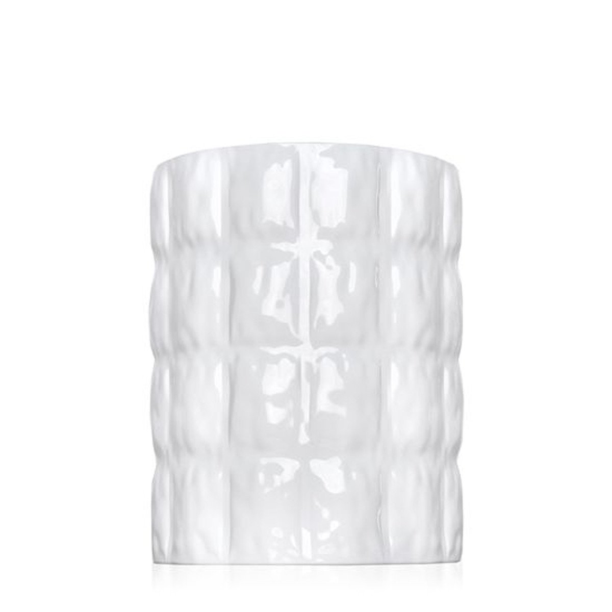 Matelassé Vases Kartell Solid White