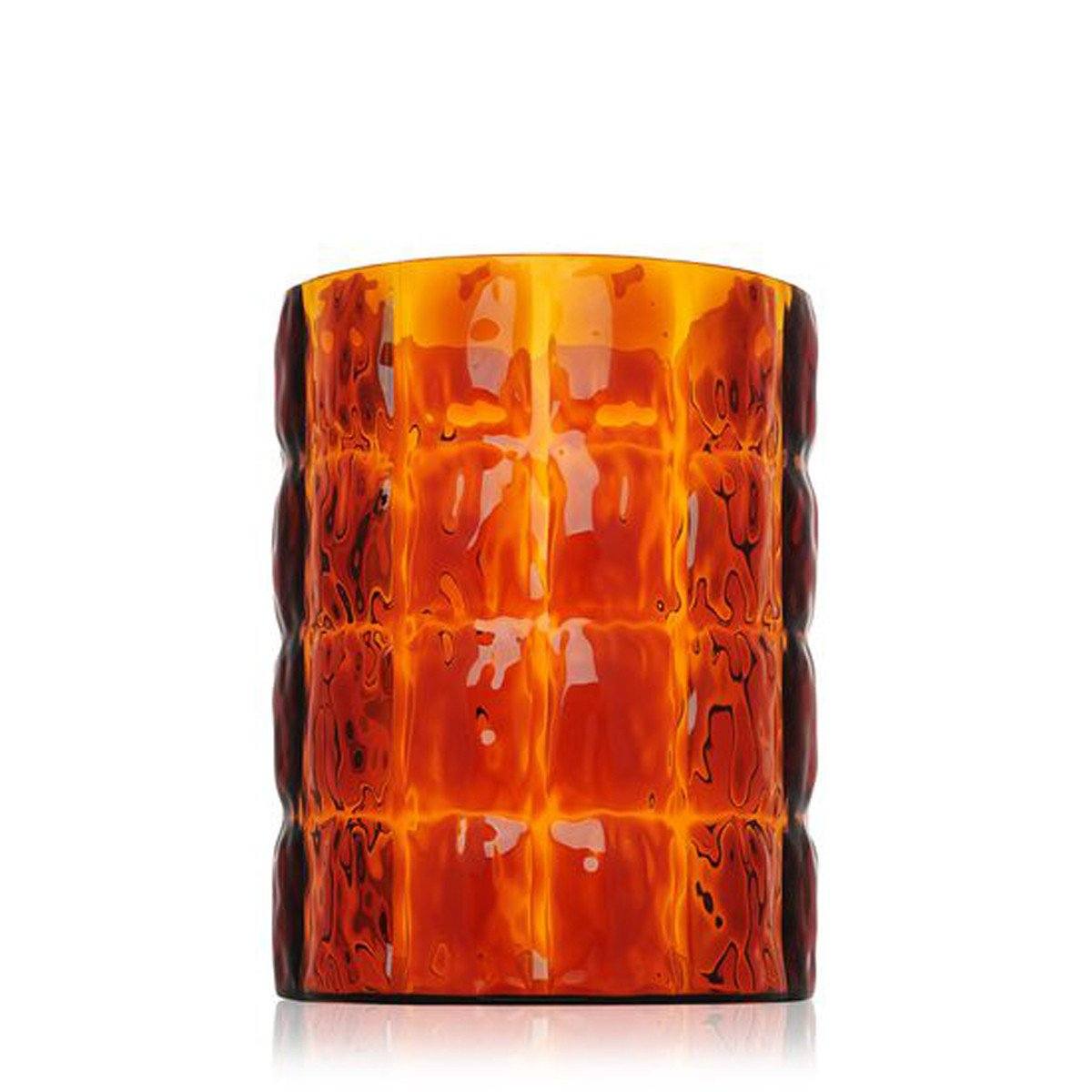 Matelassé Vases Kartell Transparent Amber