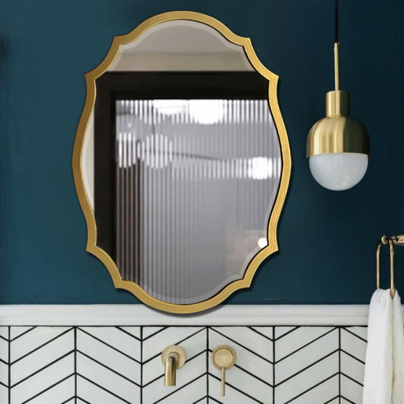 Modern Geometric Decorative Wall Mirror
