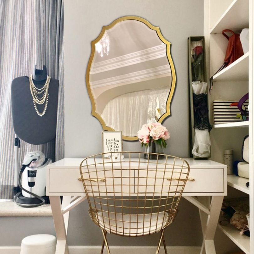 Modern Geometric Decorative Wall Mirror