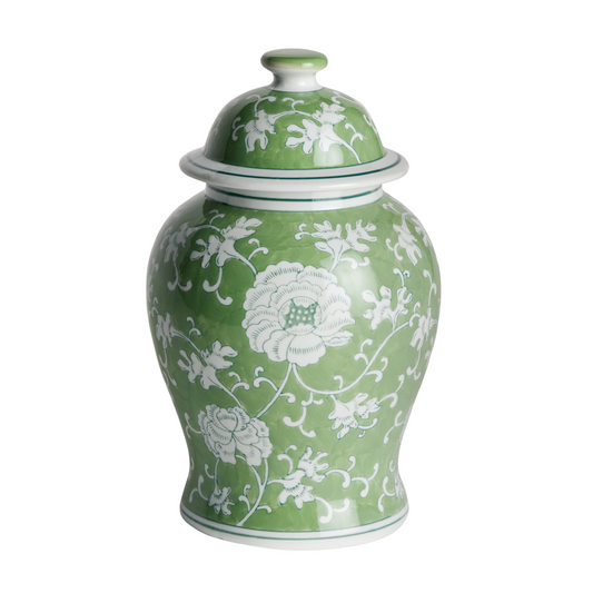 Imperial Lotus Lidded Ginger Jar