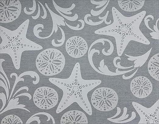 Indoor Outdoor Area Rug, Classic Flatweave, Washable, Stain & UV Resistant Carpet