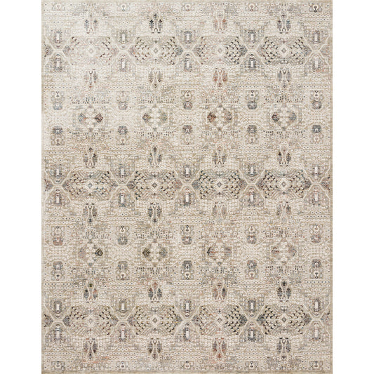 Theia Rug in Granite/Ivory