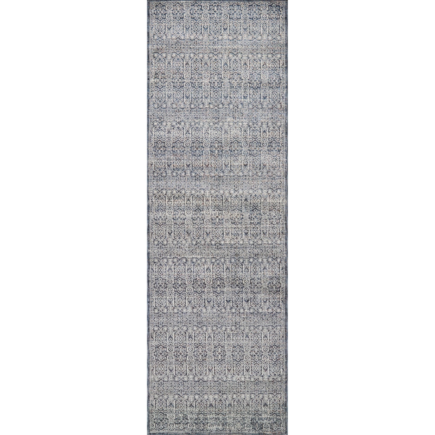 Amber Lewis x Loloi Zuma Rug in Denim/Ivory