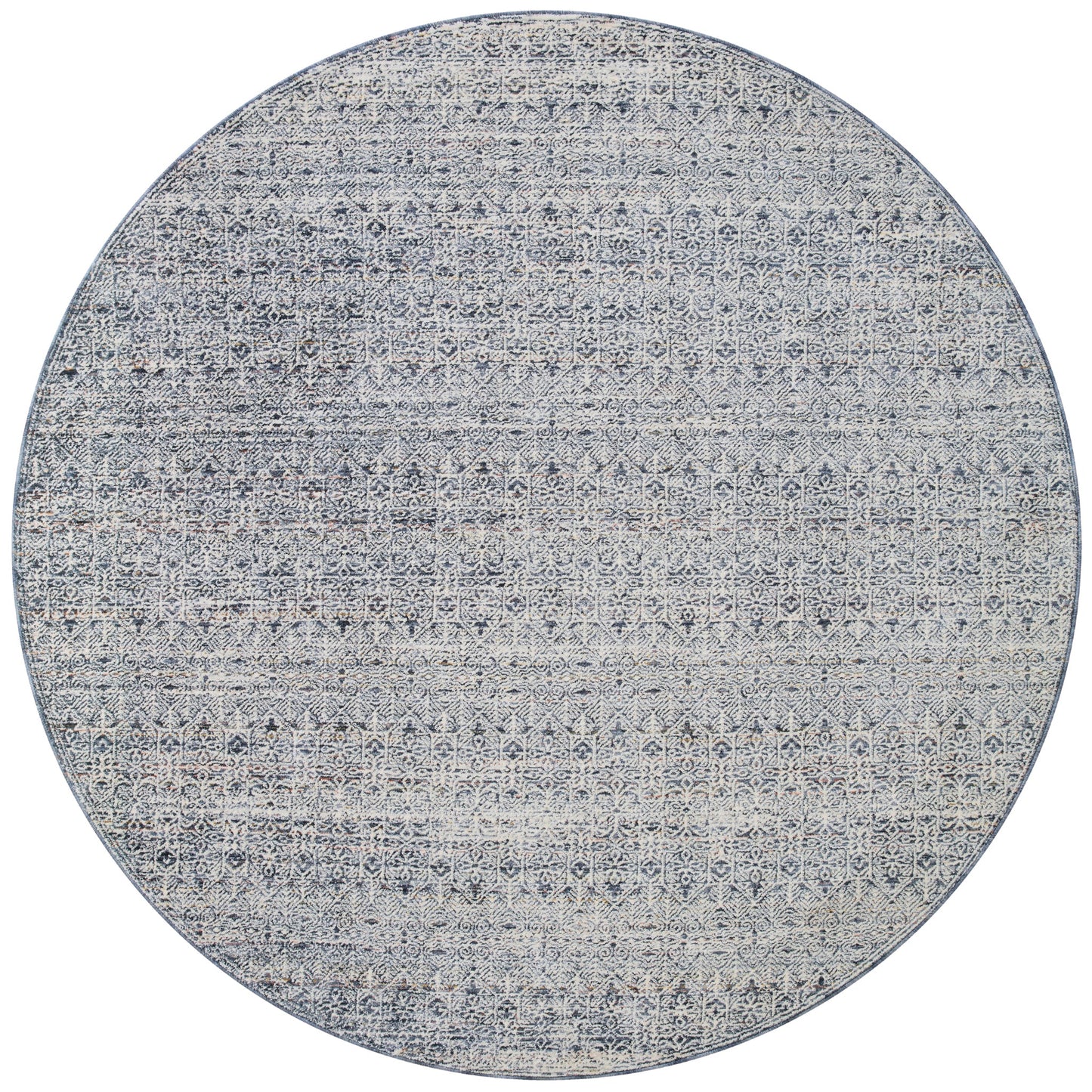 Amber Lewis x Loloi Zuma Rug in Denim/Ivory