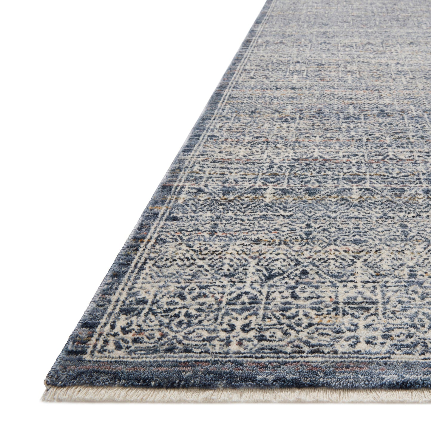 Amber Lewis x Loloi Zuma Rug in Denim/Ivory
