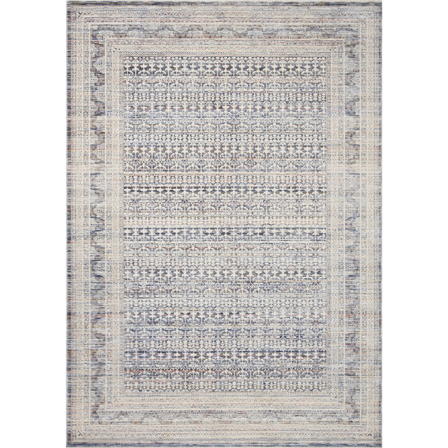 Amber Lewis x Loloi Zuma Rug in Ocean/Multi