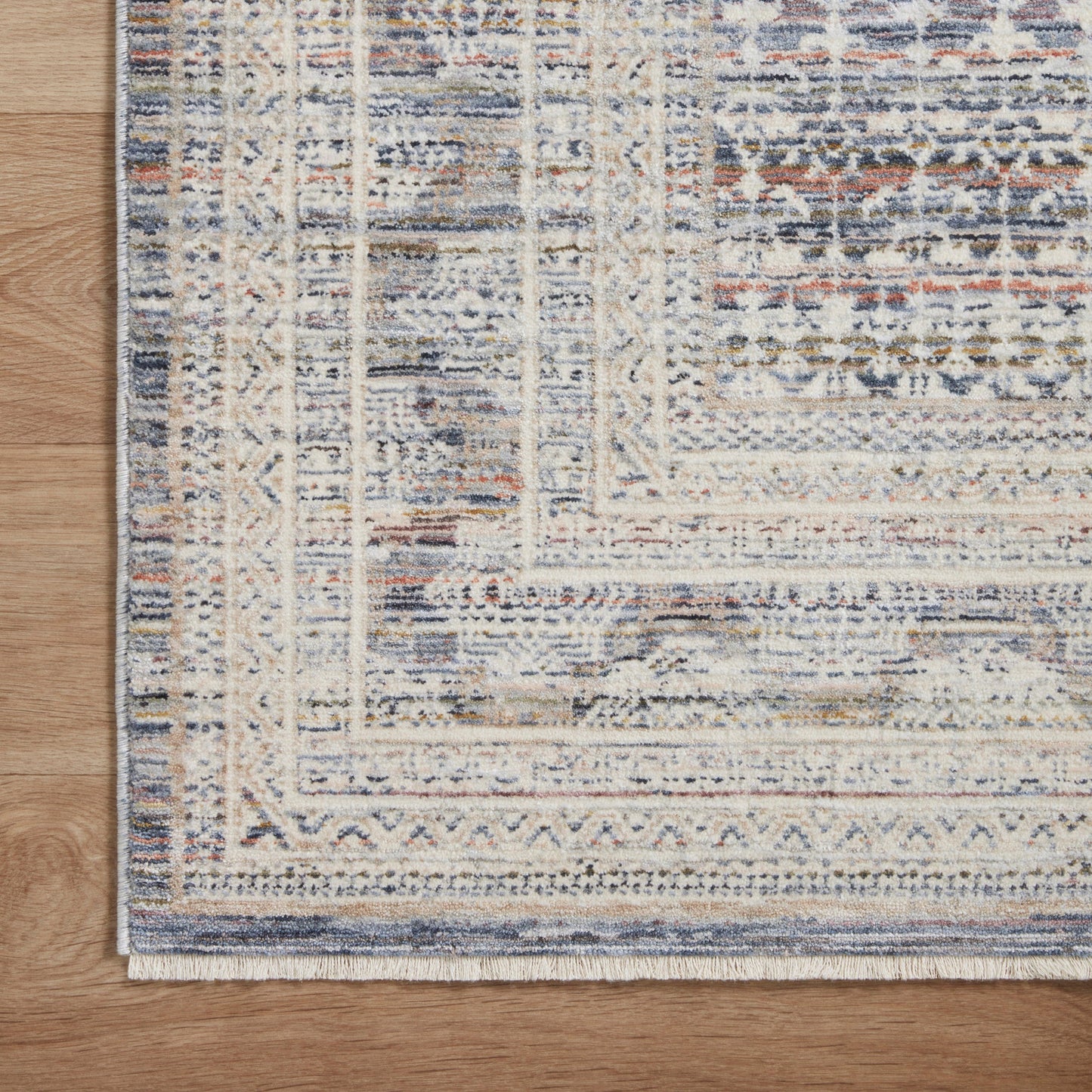 Amber Lewis x Loloi Zuma Rug in Ocean/Multi