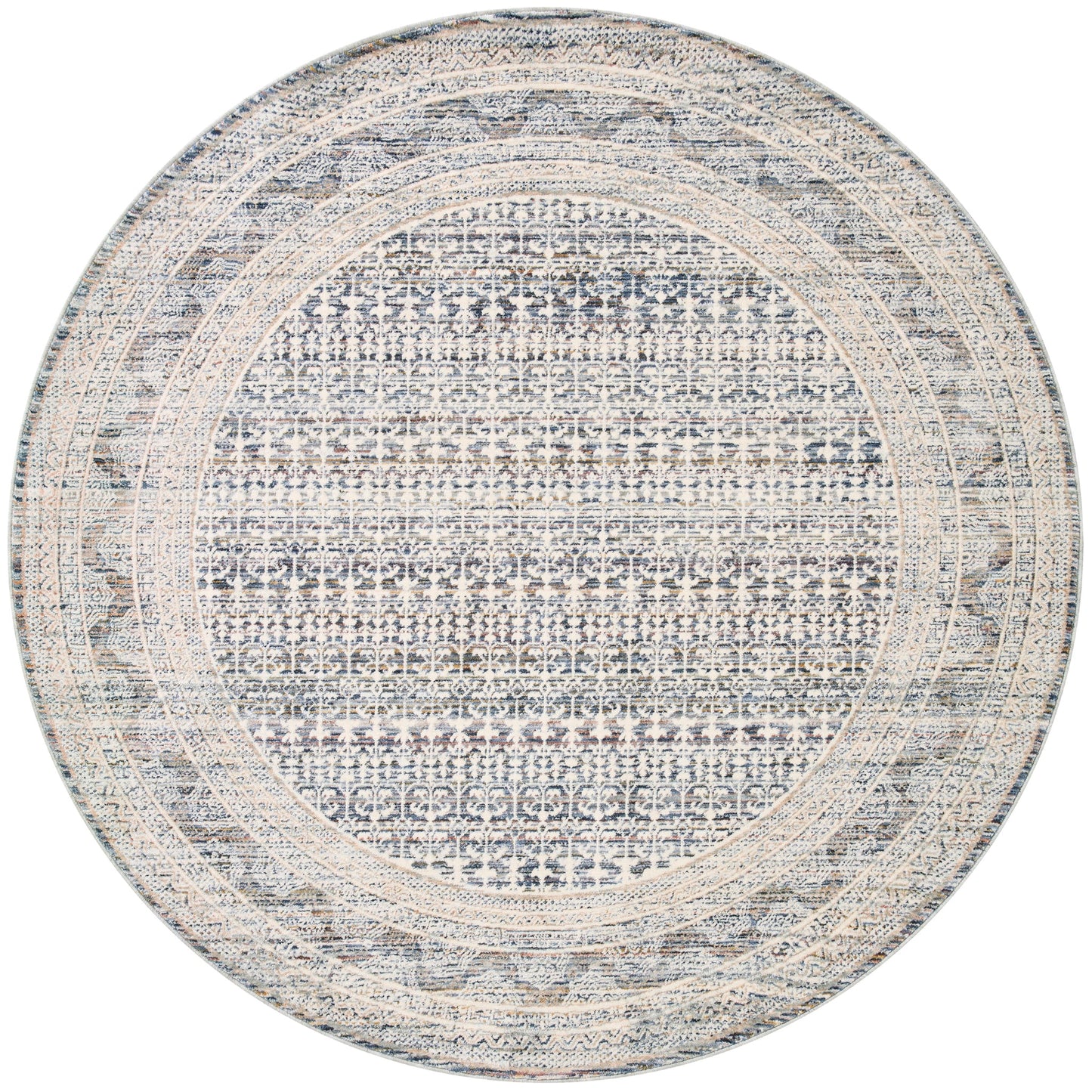 Amber Lewis x Loloi Zuma Rug in Ocean/Multi