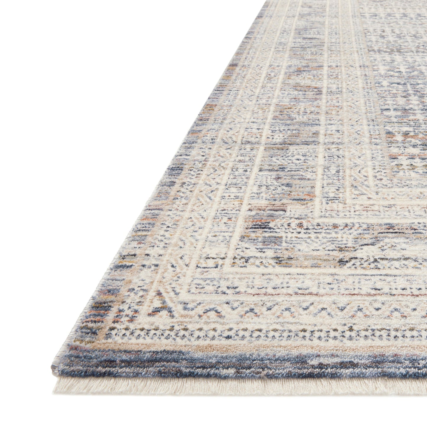 Amber Lewis x Loloi Zuma Rug in Ocean/Multi