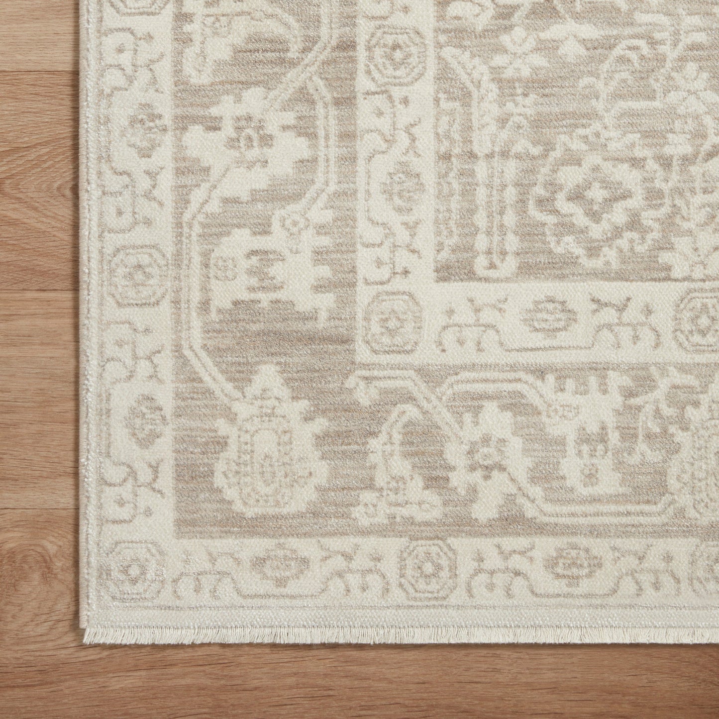 Amber Lewis x Loloi Zuma Rug in Sand/Stone