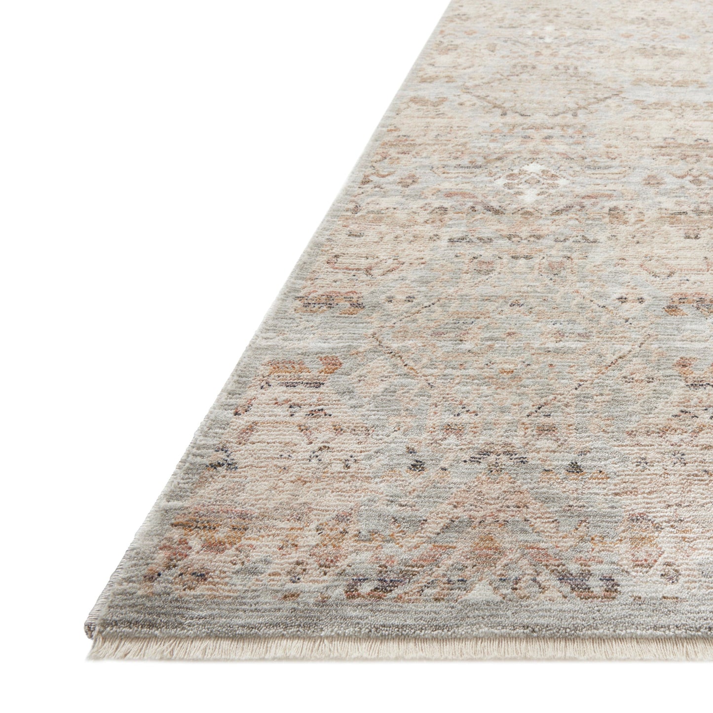 Amber Lewis x Loloi Zuma Rug in Silver/Multi