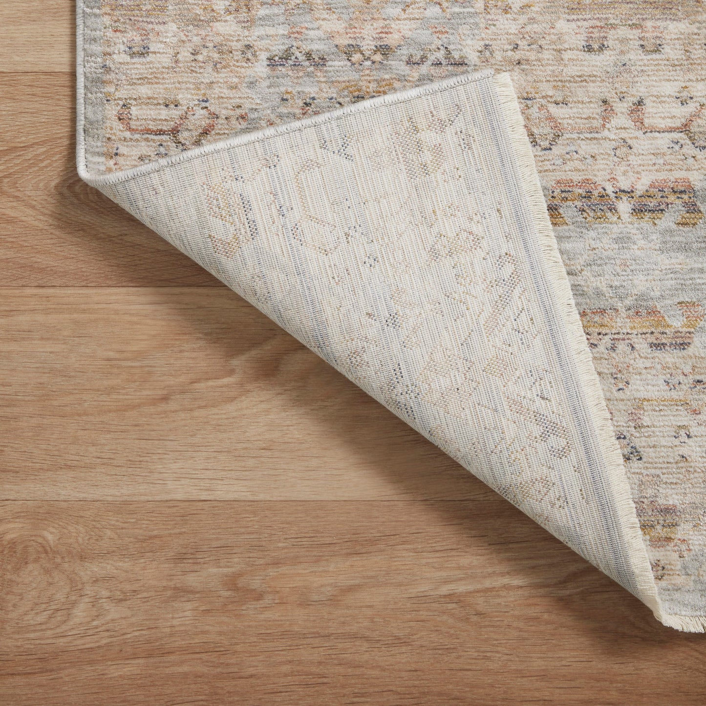 Amber Lewis x Loloi Zuma Rug in Silver/Multi