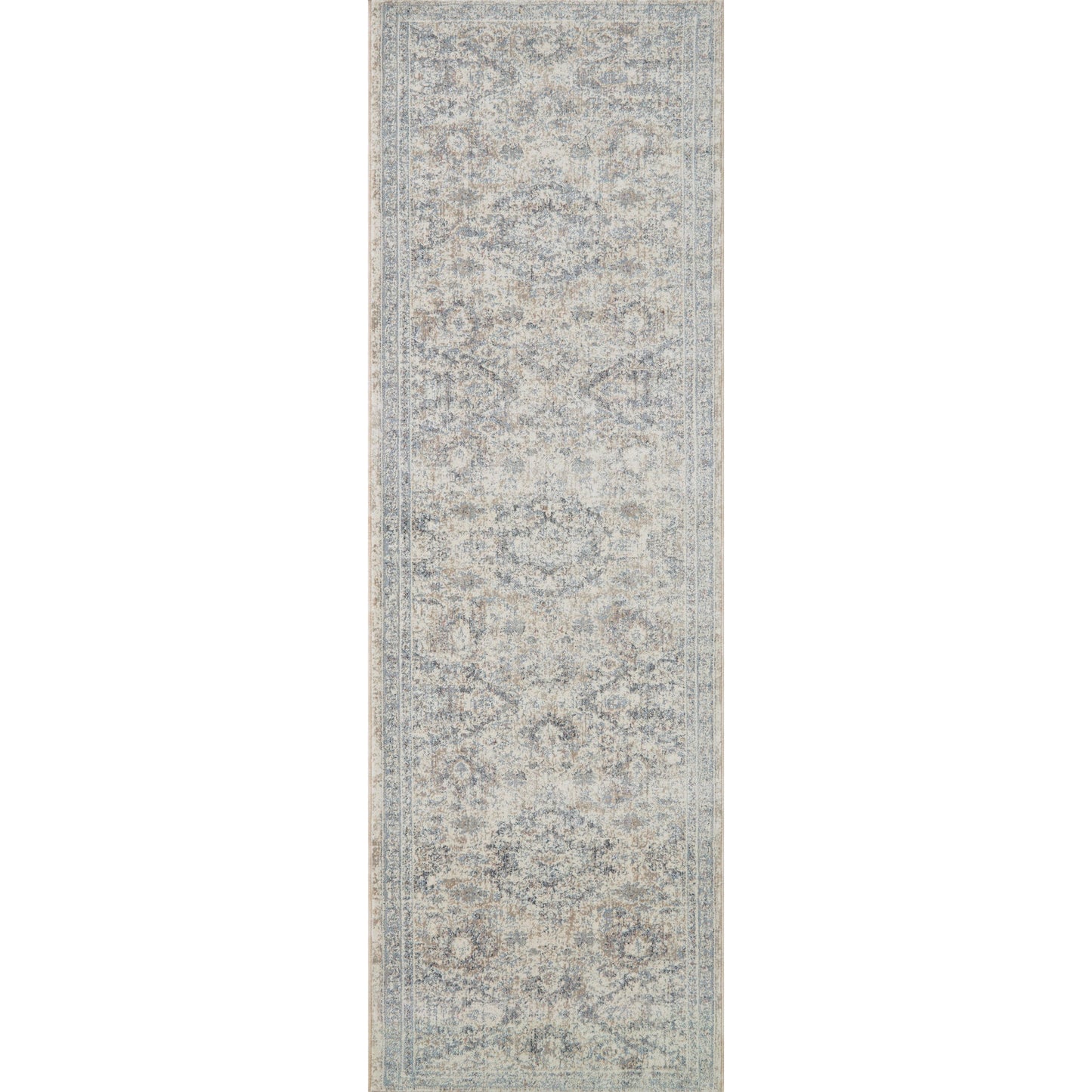 Amber Lewis x Loloi Zuma Rug in Pebble/Stone