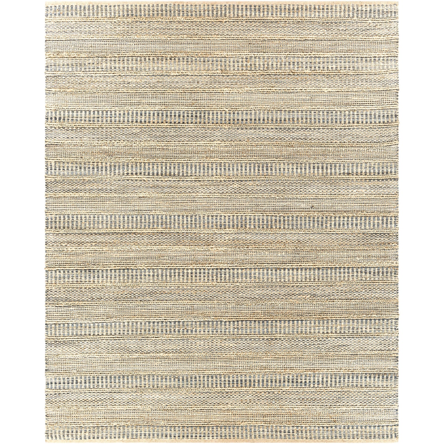 Albert Handwoven Jute Rug in Denim