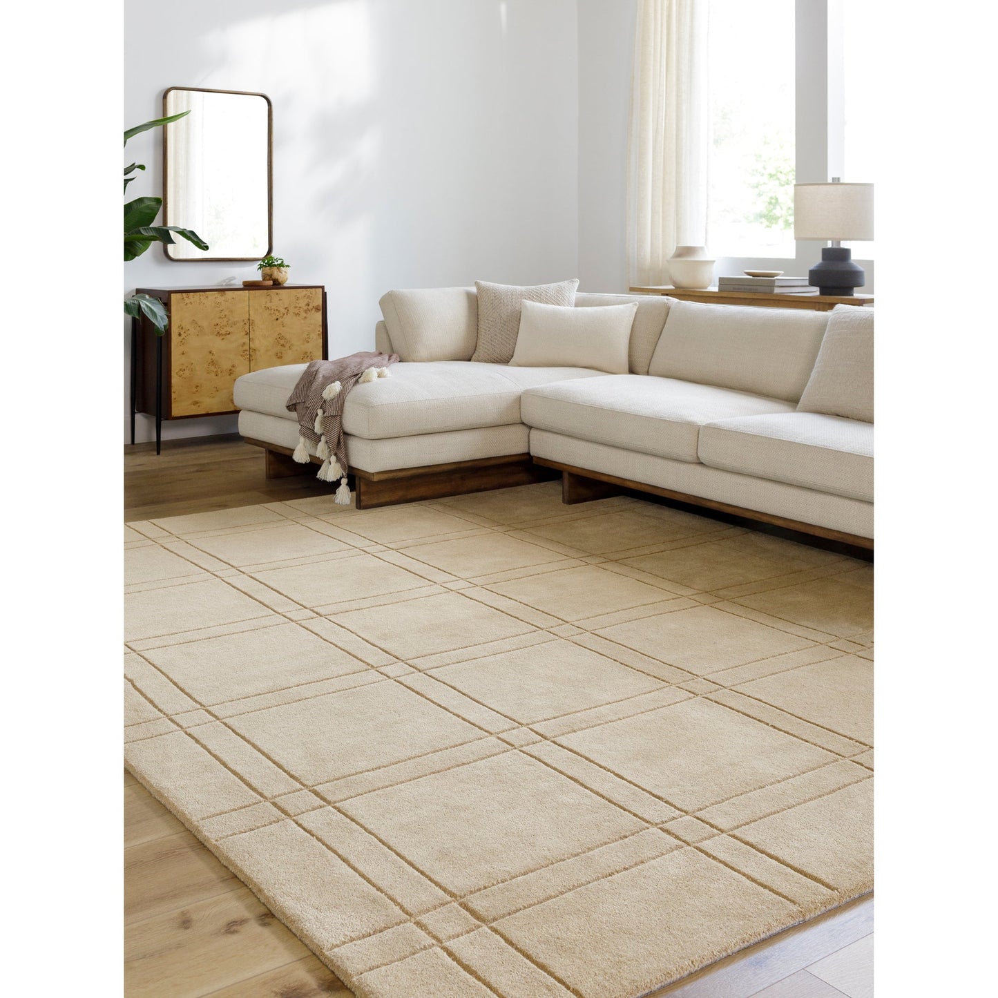 Bosely Hand Tufted Wool Rug
