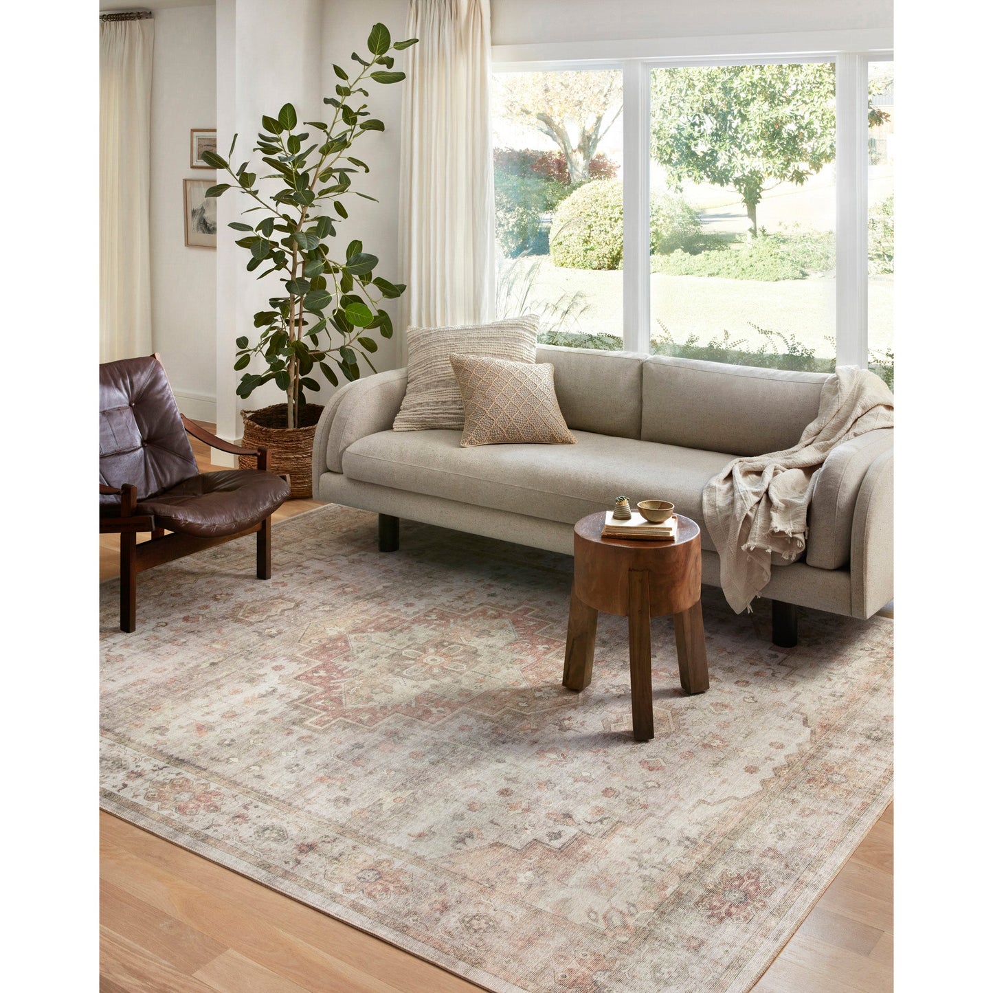 Heidi Rug in Sage/Multi