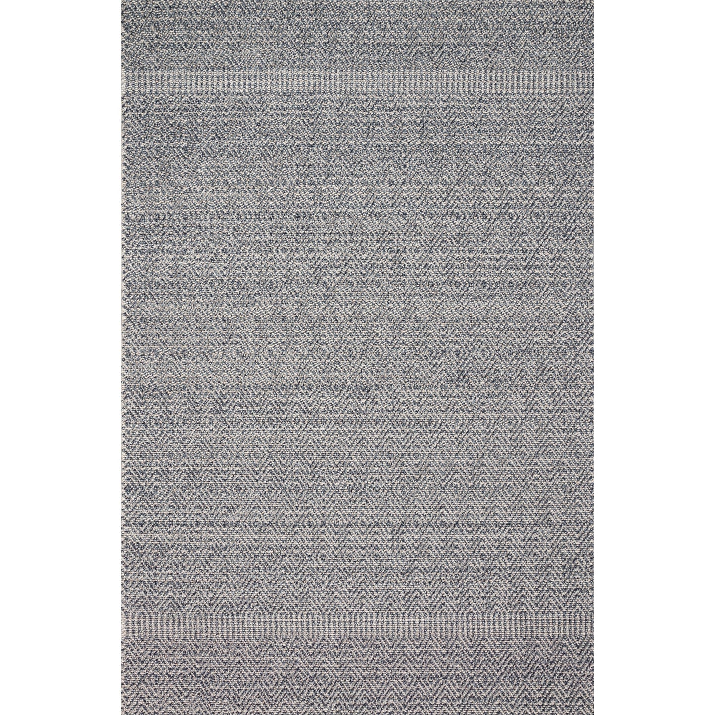 Cole Indoor/Outdoor Rug in Denim/Grey