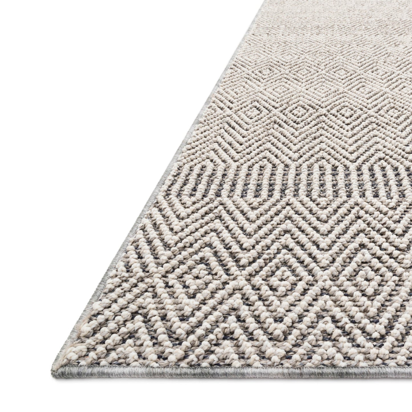 Cole Indoor/Outdoor Rug in Grey/Bone