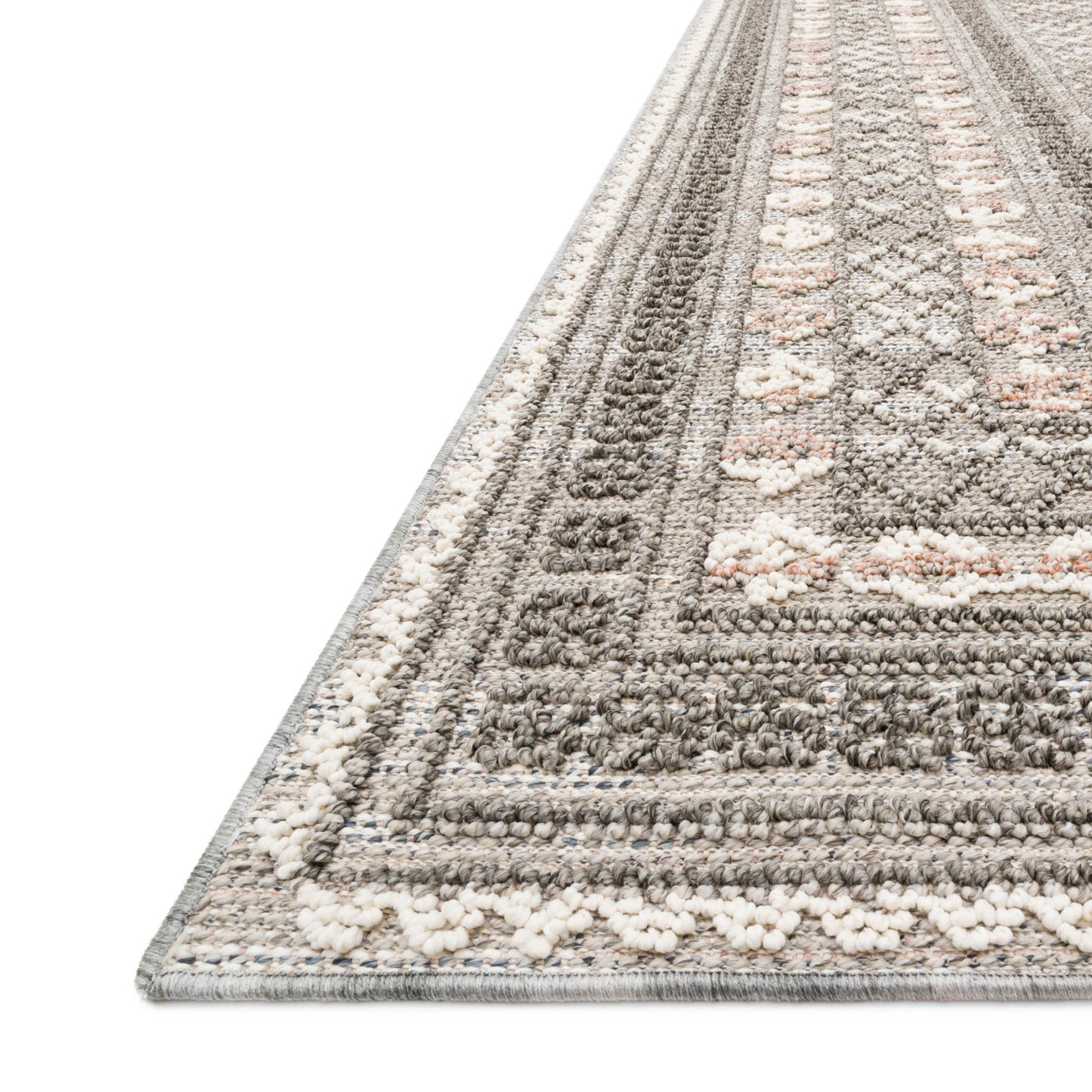 Cole Indoor/Outdoor Rug in Grey/Multi