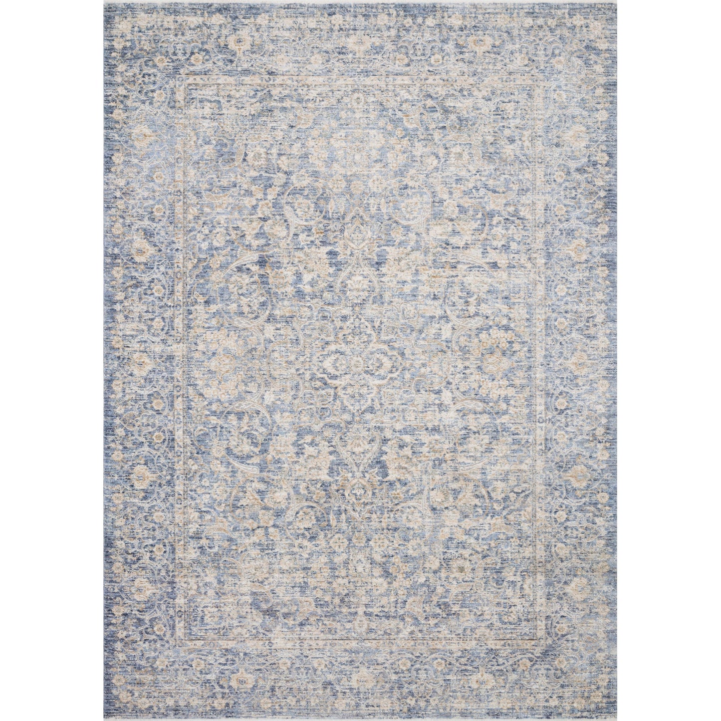 Pandora Rug in Blue/Gold