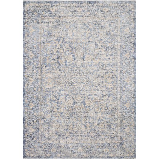 Pandora Rug in Blue/Gold