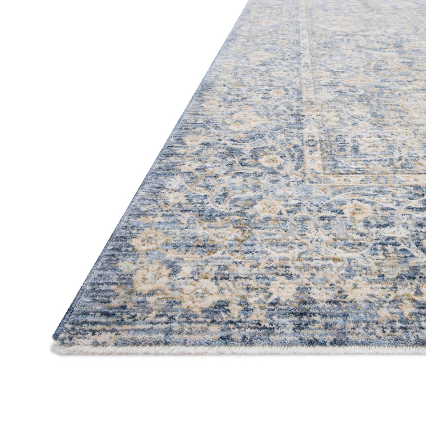 Pandora Rug in Blue/Gold