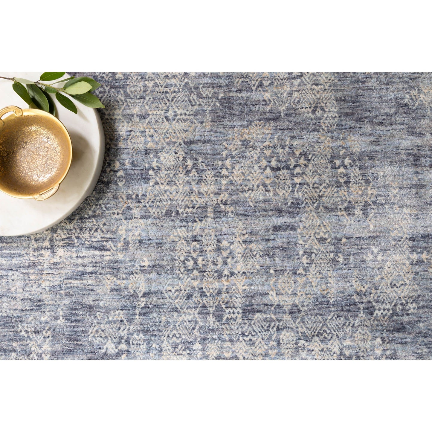 Pandora Rug in Dark Blue