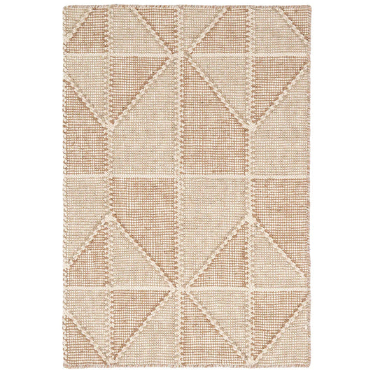 Ojai Hand Loom Knotted Cotton Rug | Wheat