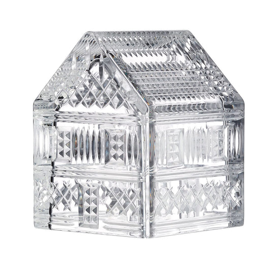 Crystal Gingerbread House Tabletop Ornament by Waterford