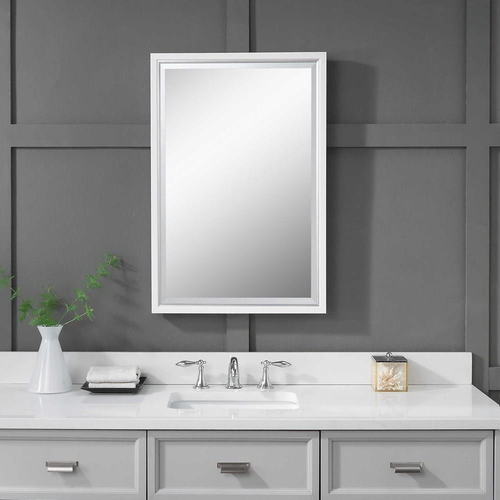Uttermost Uttermost Barnaby White Vanity Mirror