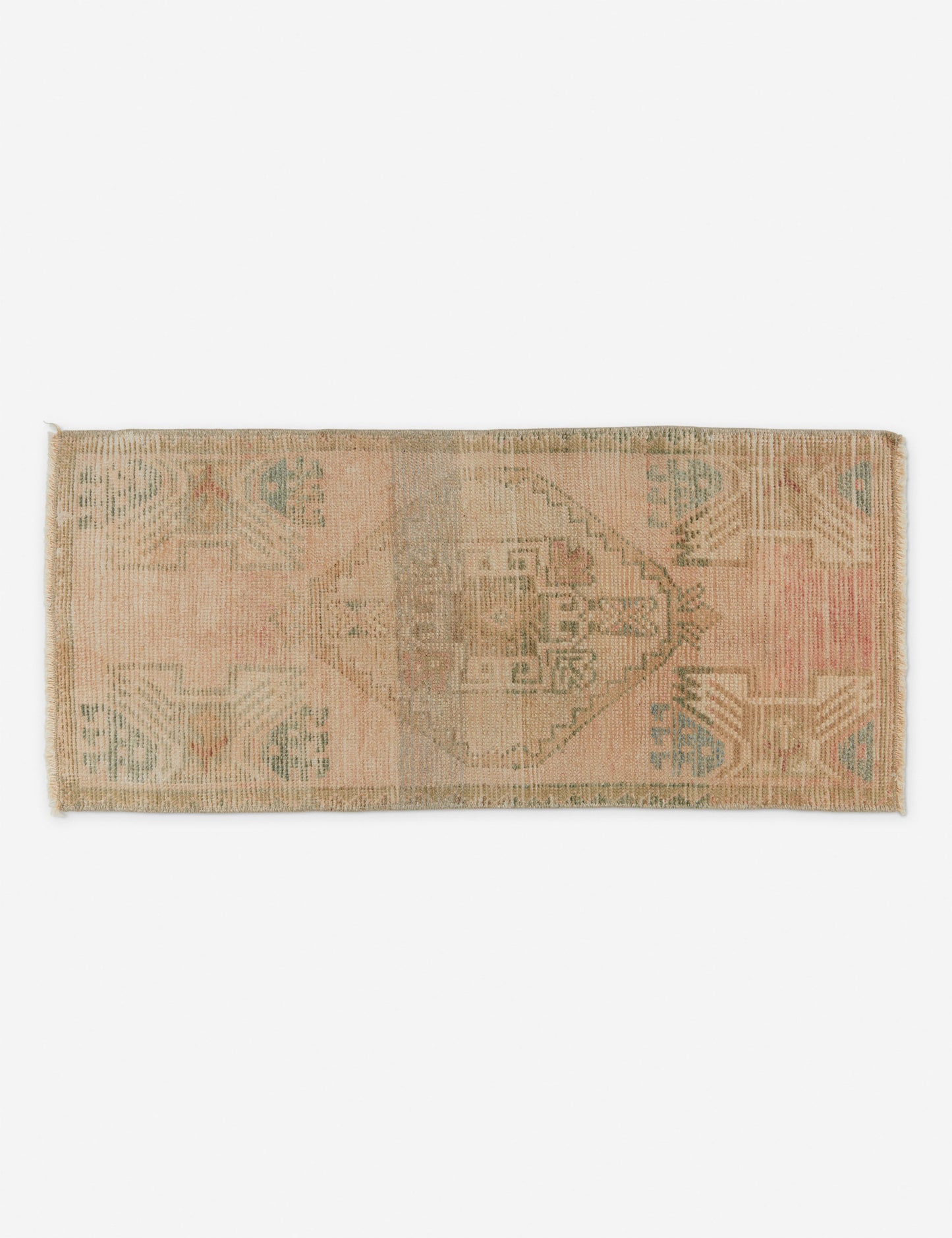 Vintage Turkish Mini Rug No. 133, 1'6" x 3'3"