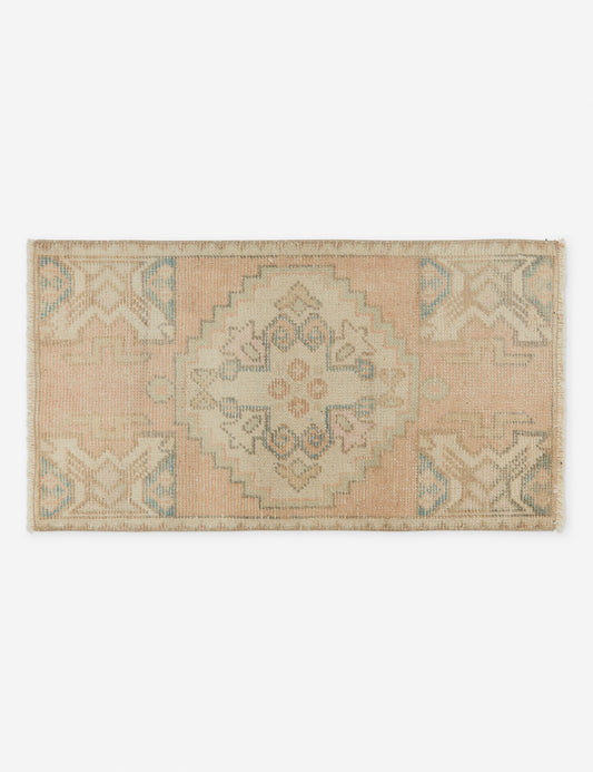 Vintage Turkish Mini Rug No. 137, 1'5" x  2'8"