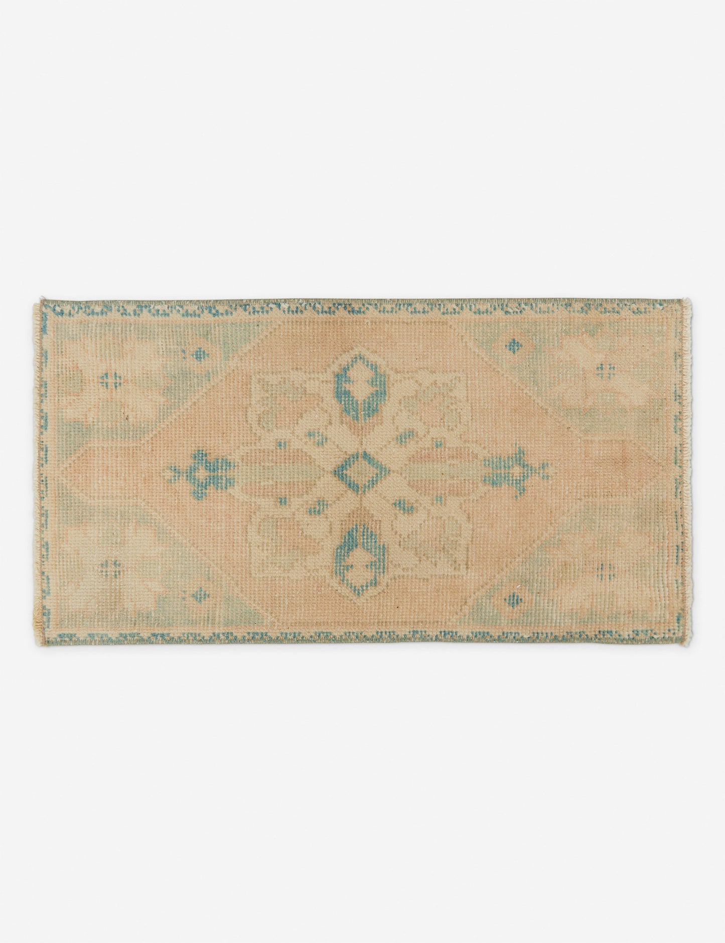 Vintage Turkish Mini Rug No. 142, 1'4" x 2'7"