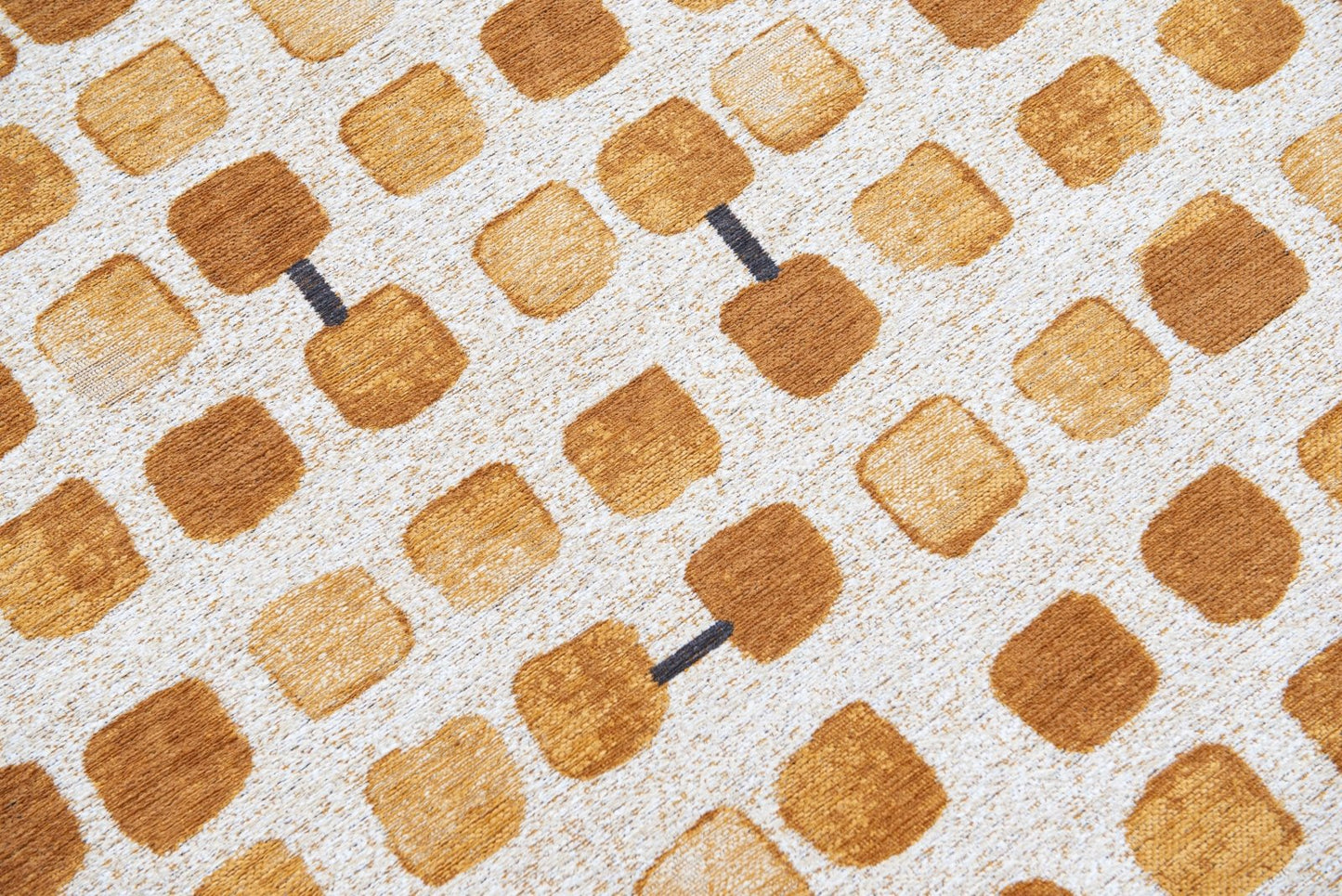 Louis De Poortere Craft Cobblestone Peach Party Rug