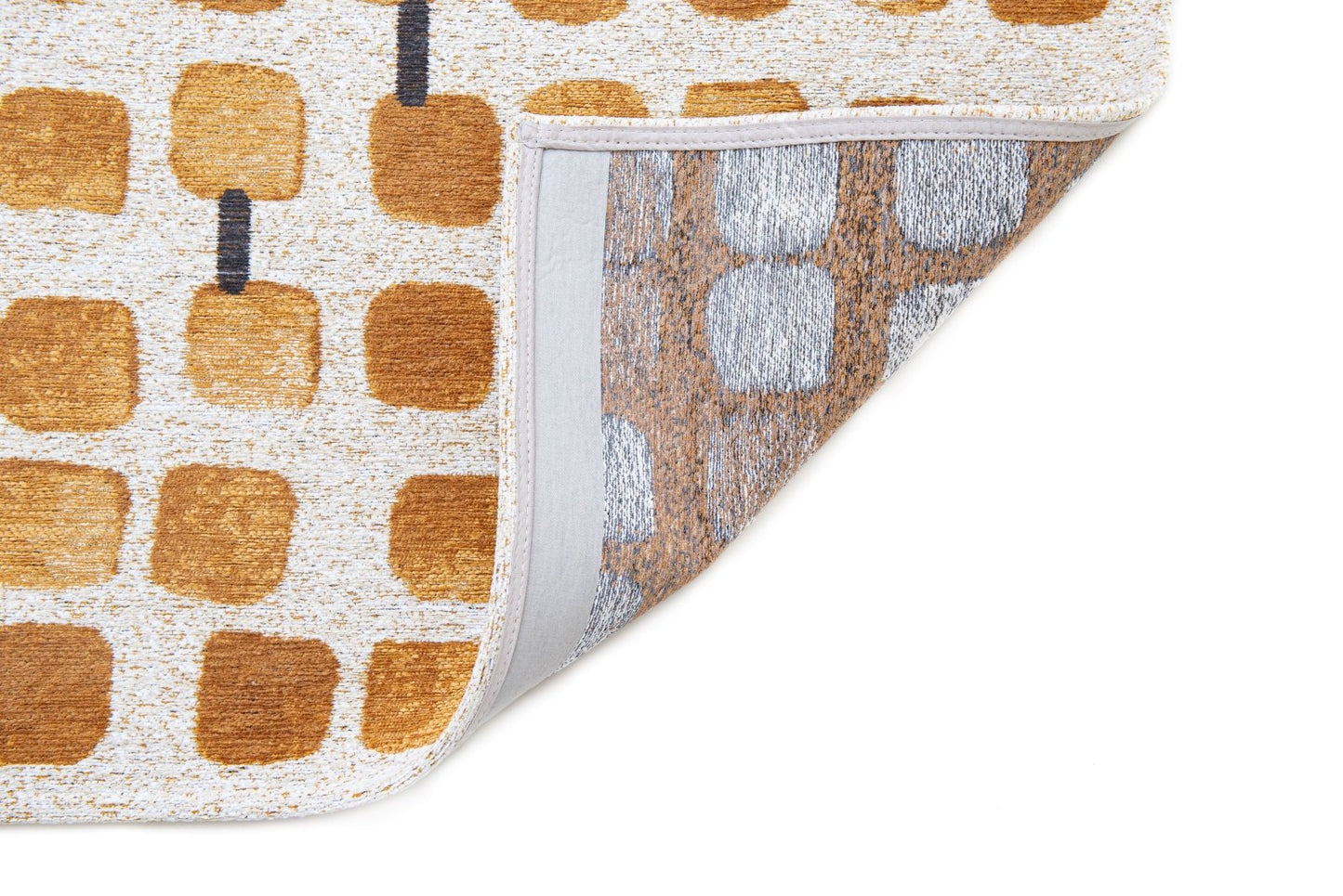 Louis De Poortere Craft Cobblestone Peach Party Rug