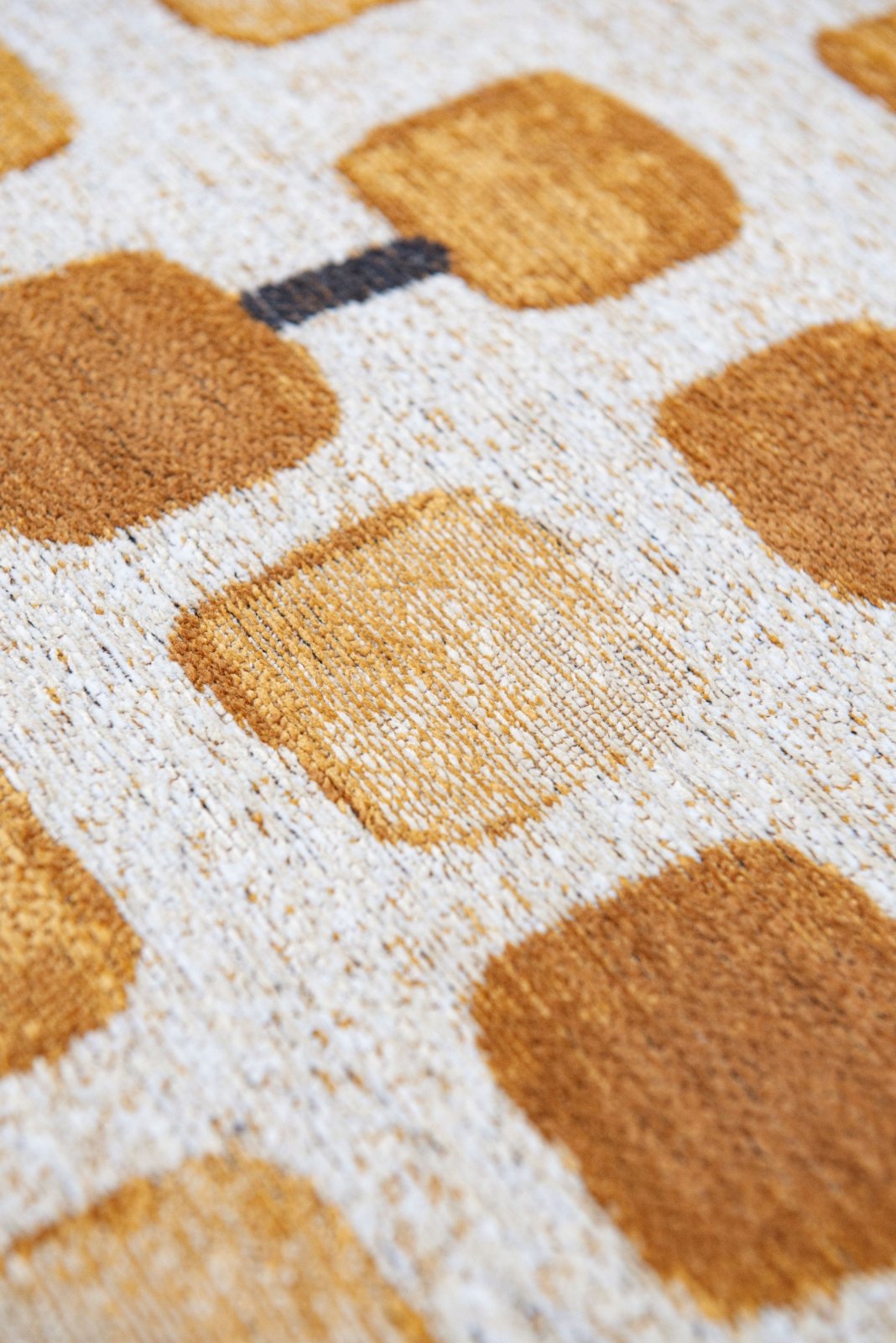 Louis De Poortere Craft Cobblestone Peach Party Rug