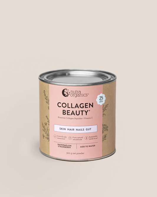 Nutra Organics Collagen Beauty Watermelon Strawberry 300g