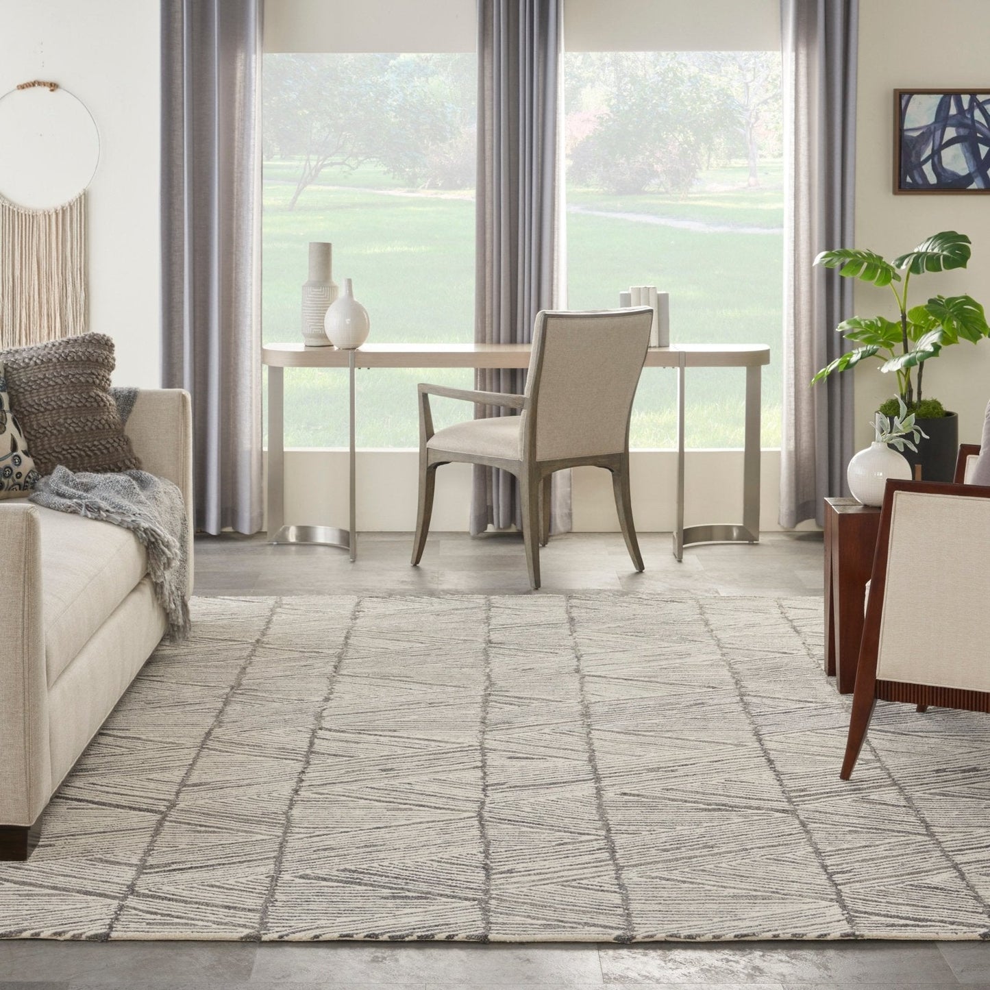 Colorado CLR01 GRYWT Rug
