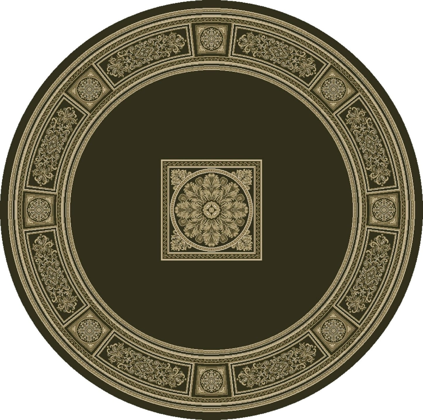 Da Vinci 0801-3233 Round Rug