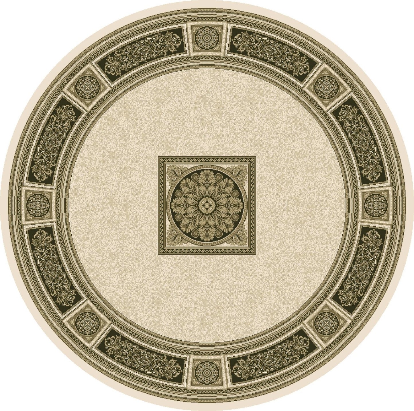 Da Vinci 0801-6223 Round Rug