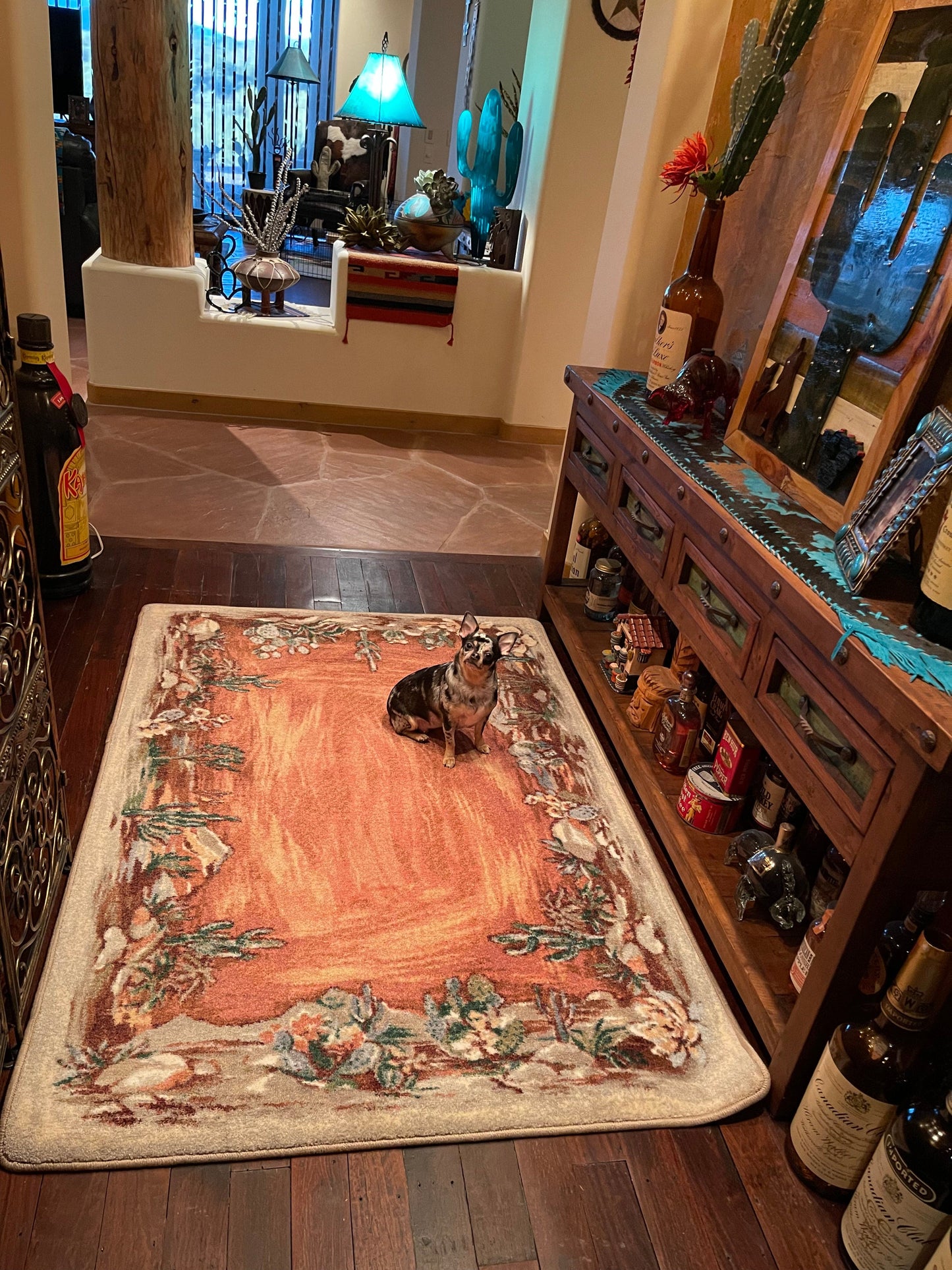 Desert canvas CLAY area RUG