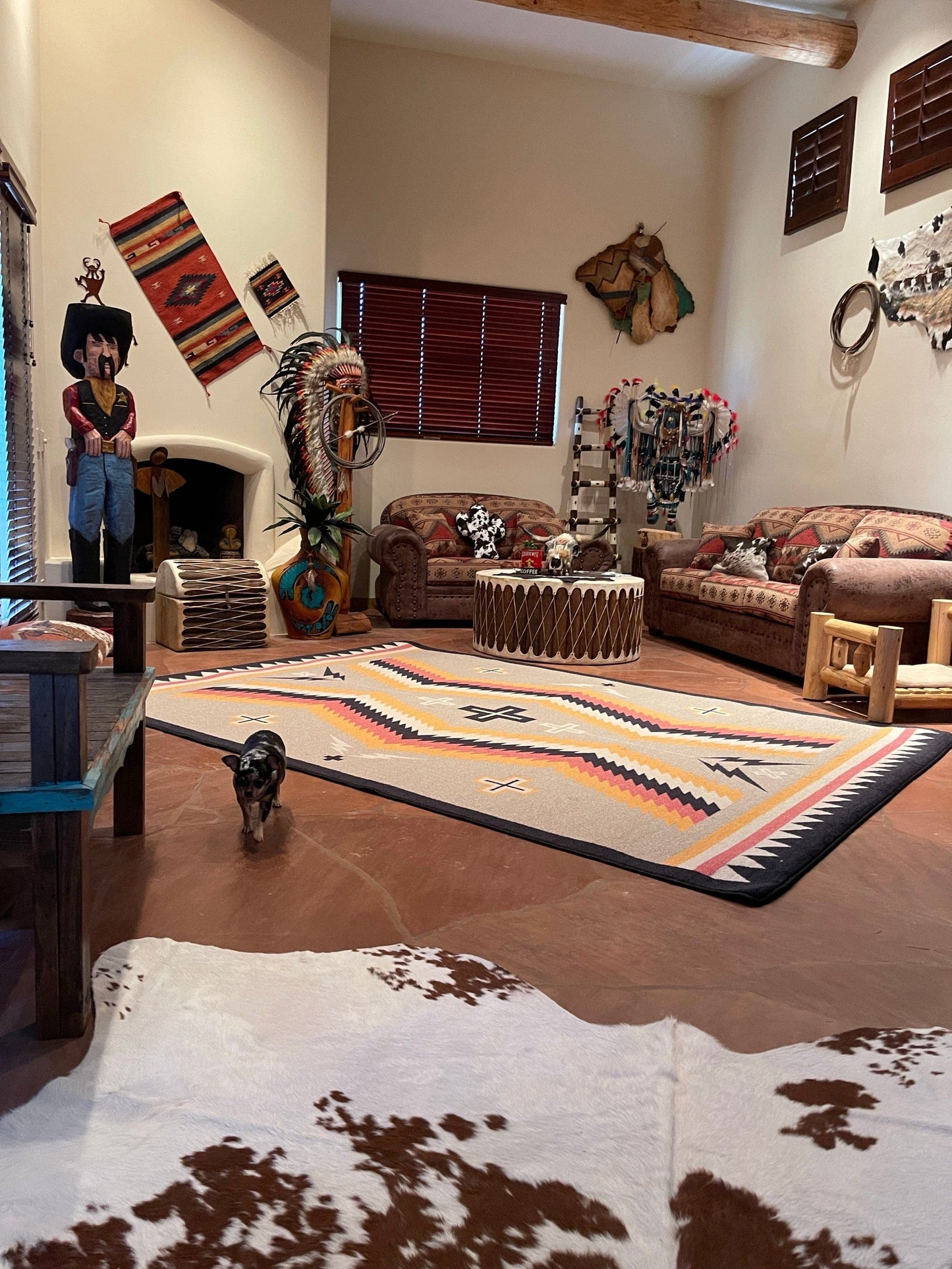 Fury peaks black frame area RUG
