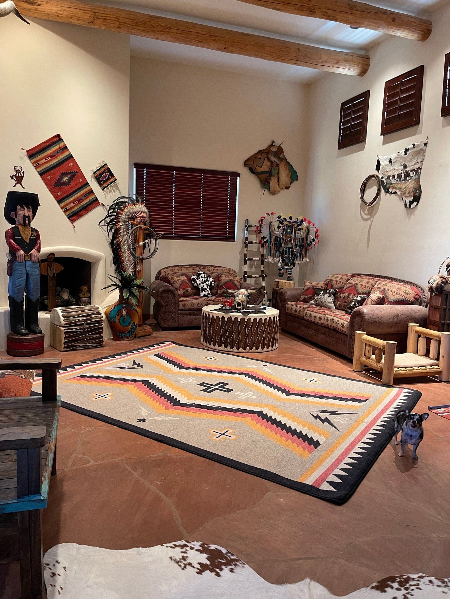 Fury peaks black frame area RUG