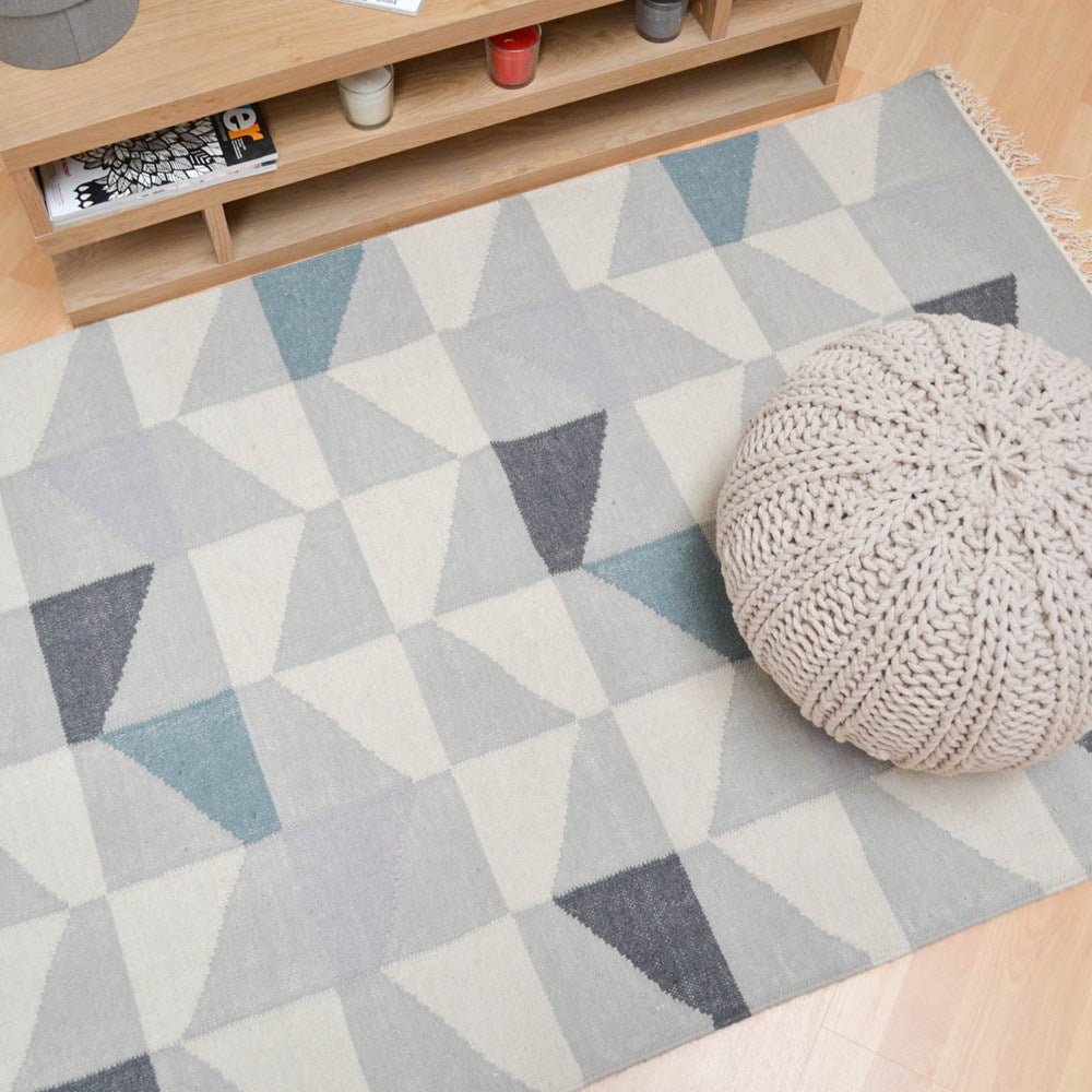 Hackney Geo Heather Rug